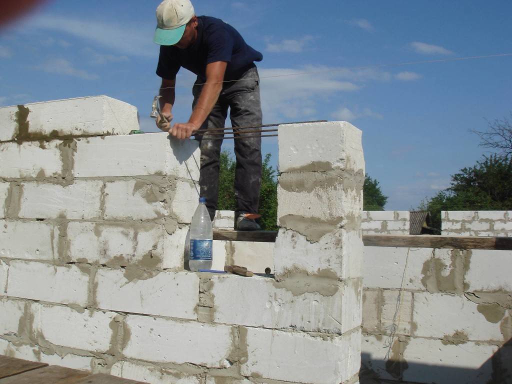 Кладка газоблока своими руками с чего начать 217